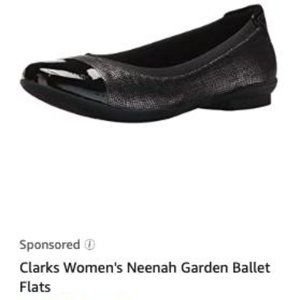 Clarks Women's Neenah Garden Ballet Flats, Size 7